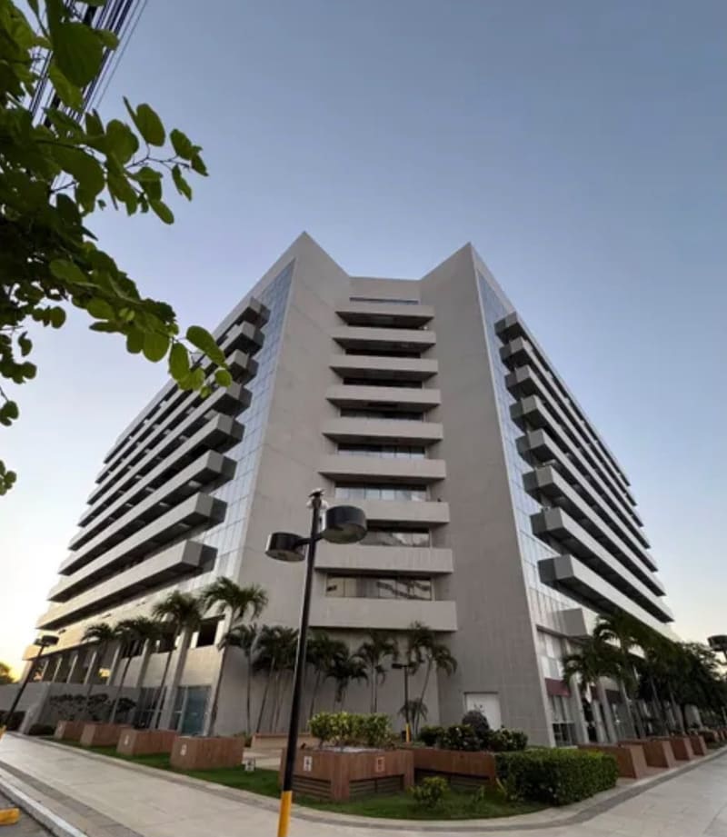 Fachada da unidade The Square